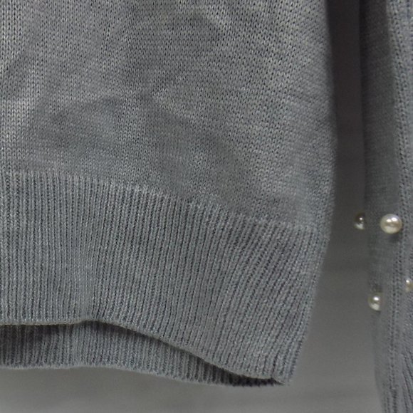 Juicy Couture Heather Cozy Peral Trimmed Hoodie Sweater Size M NEW WITH TAGS - Picture 5 of 8